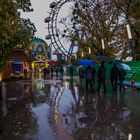 Regenzeit im Wurstelprater