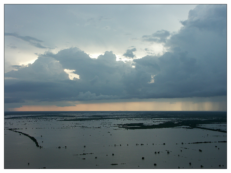 Regenzeit in Kambodscha - Siem Reap, Kambodscha