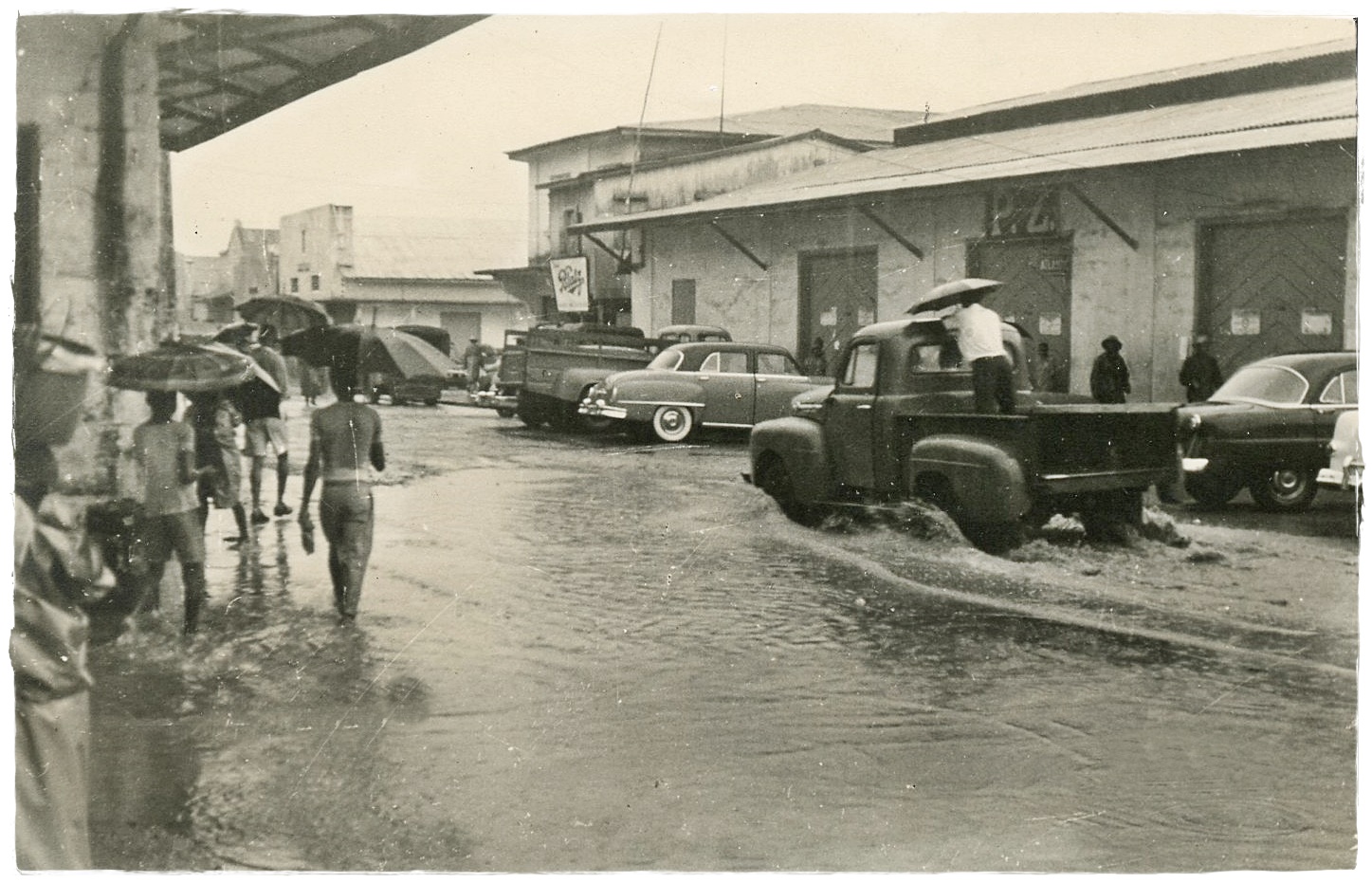 Regenzeit in Liberia