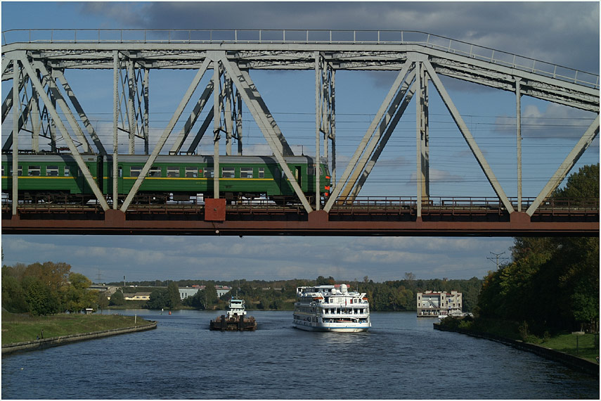 Reger Verkehr (Moskau-Kanal)