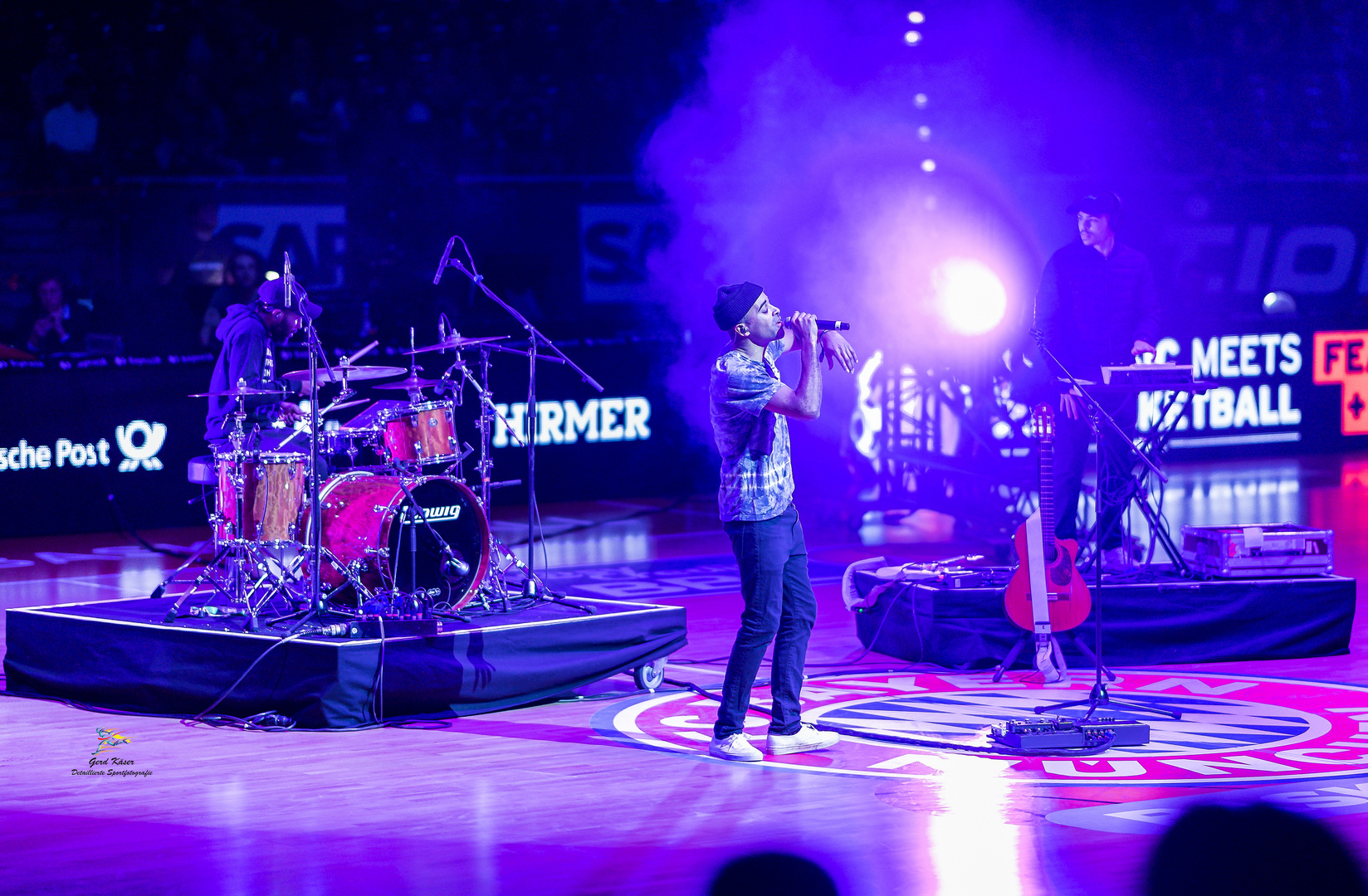 Reggae Sänger und Songwriter Patrice 2017 Audi Dome München