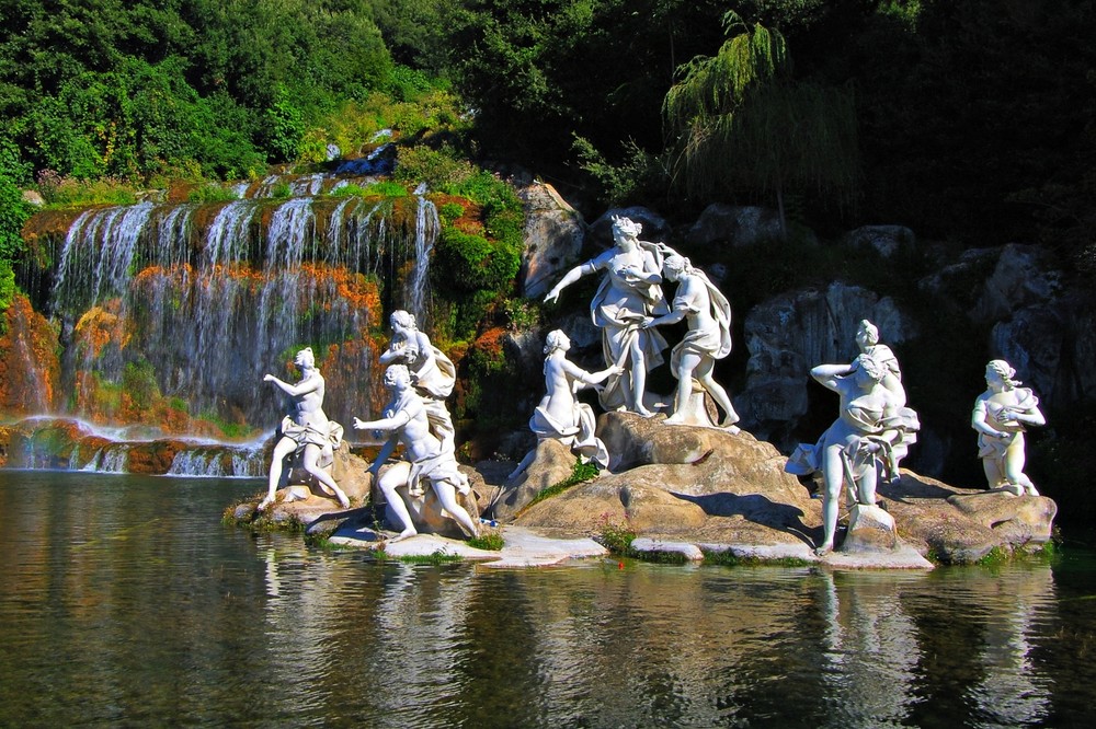 Reggia di Caserta - Fontana di Diana e Atteone