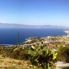 Reggio Calabria , stretto visto dai fortini