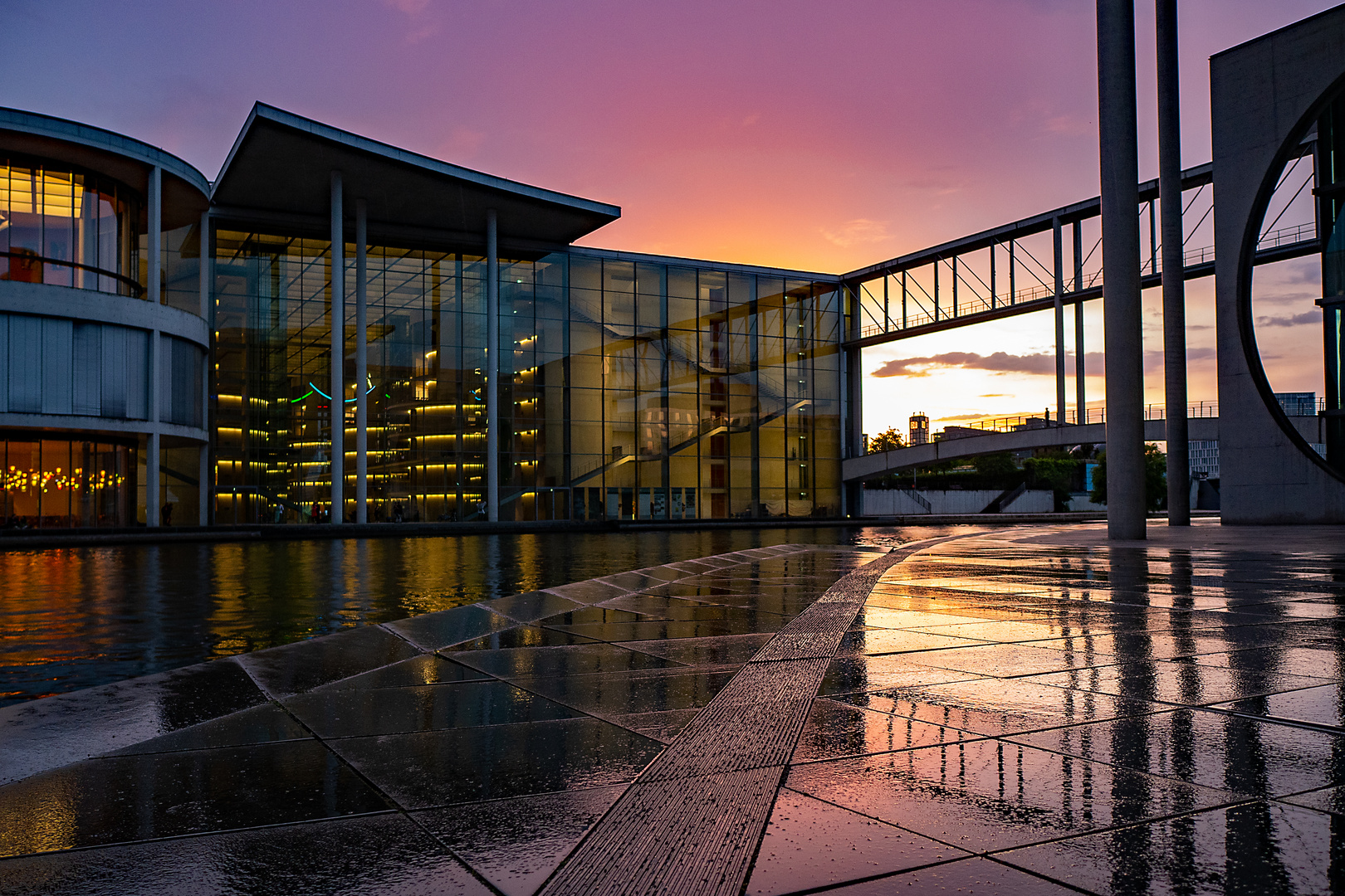 Regierungsgebäude an der Spree