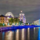 Regierungsviertel - Bundestag Berlin