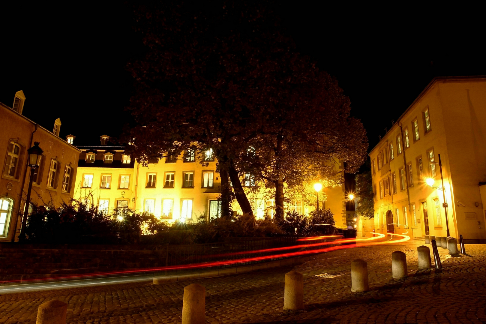 Regierungsviertel im Zentrum der Stadt Luxemburg