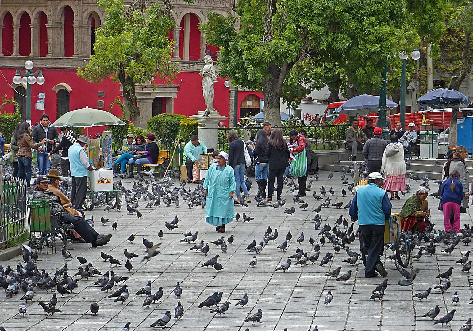Regierungsviertel in La Paz