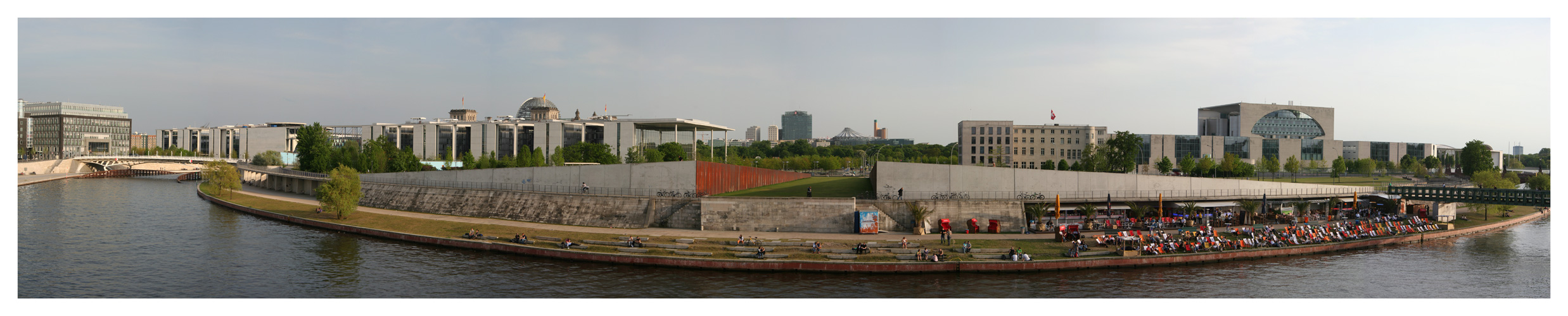 Regierungsviertel Pano