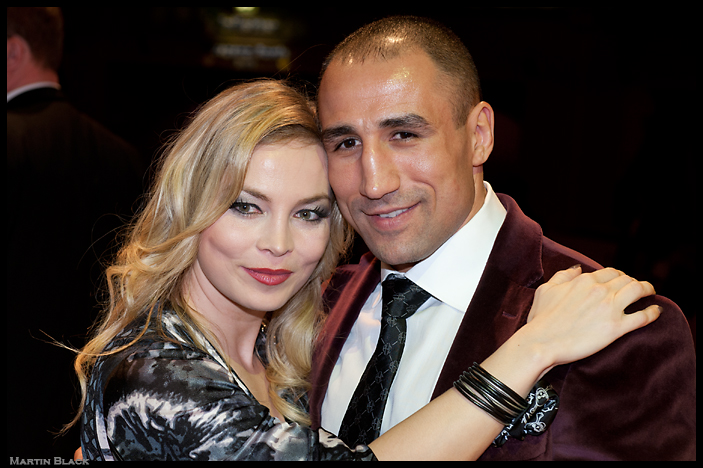 Regina Halmich und Arthur Abraham 2011