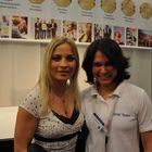 Regina Halmich und Kathrin Rosi Würtz @ FIBO 2009