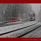 Regio Bahn im Winter