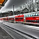 Regio mit schnee