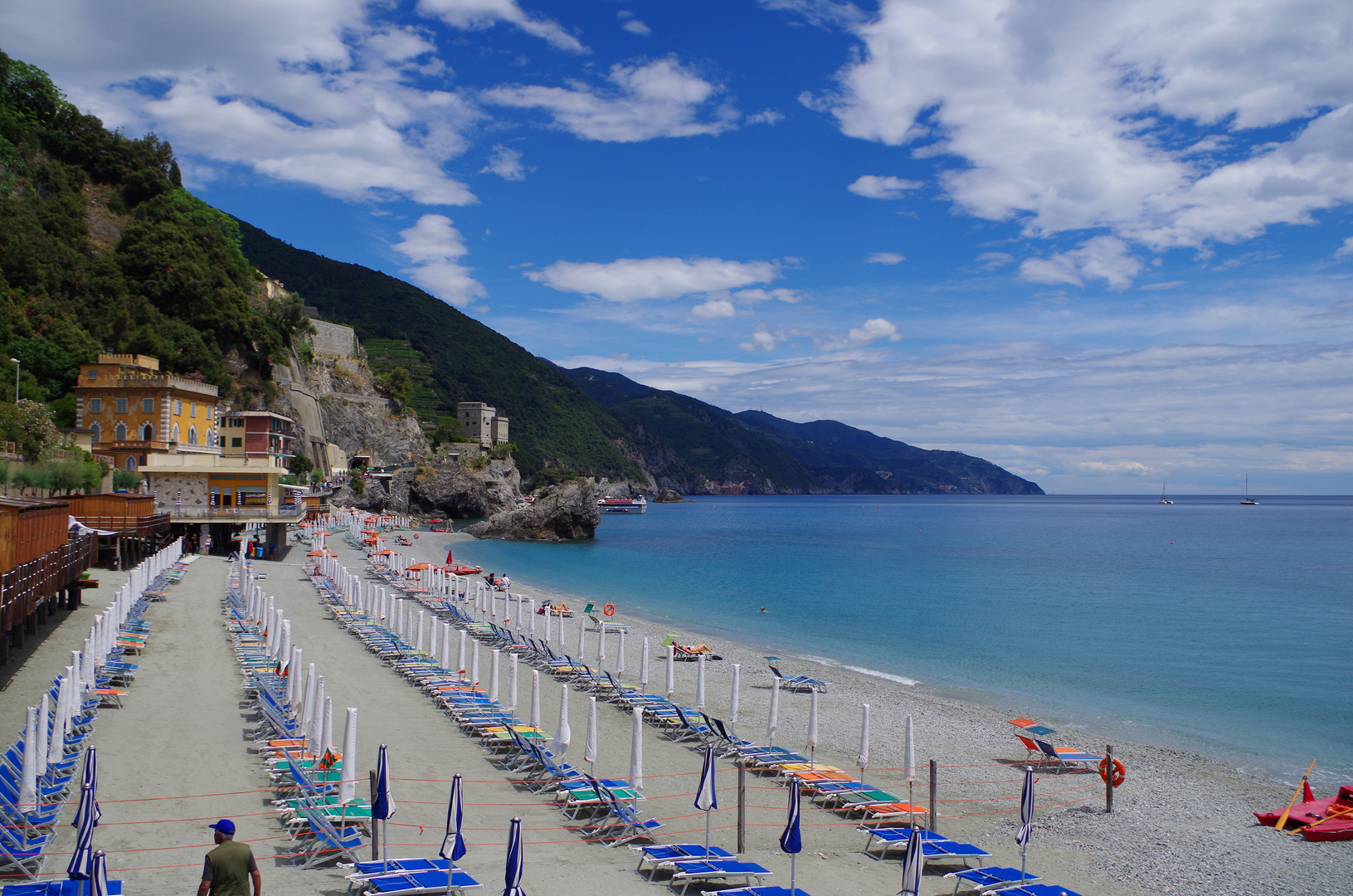 Region Cinque Terre, erträgliches Wetter