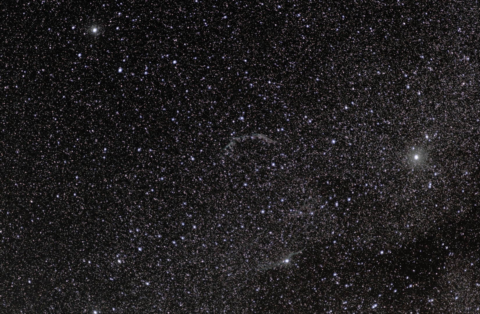 Region um den Cirrusnebel (NGC 6960)