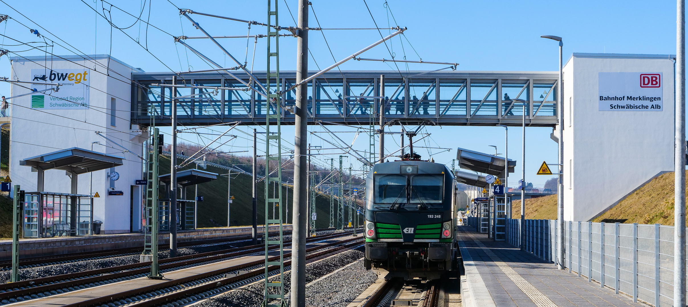 Regional-Bahnhof an der NBS