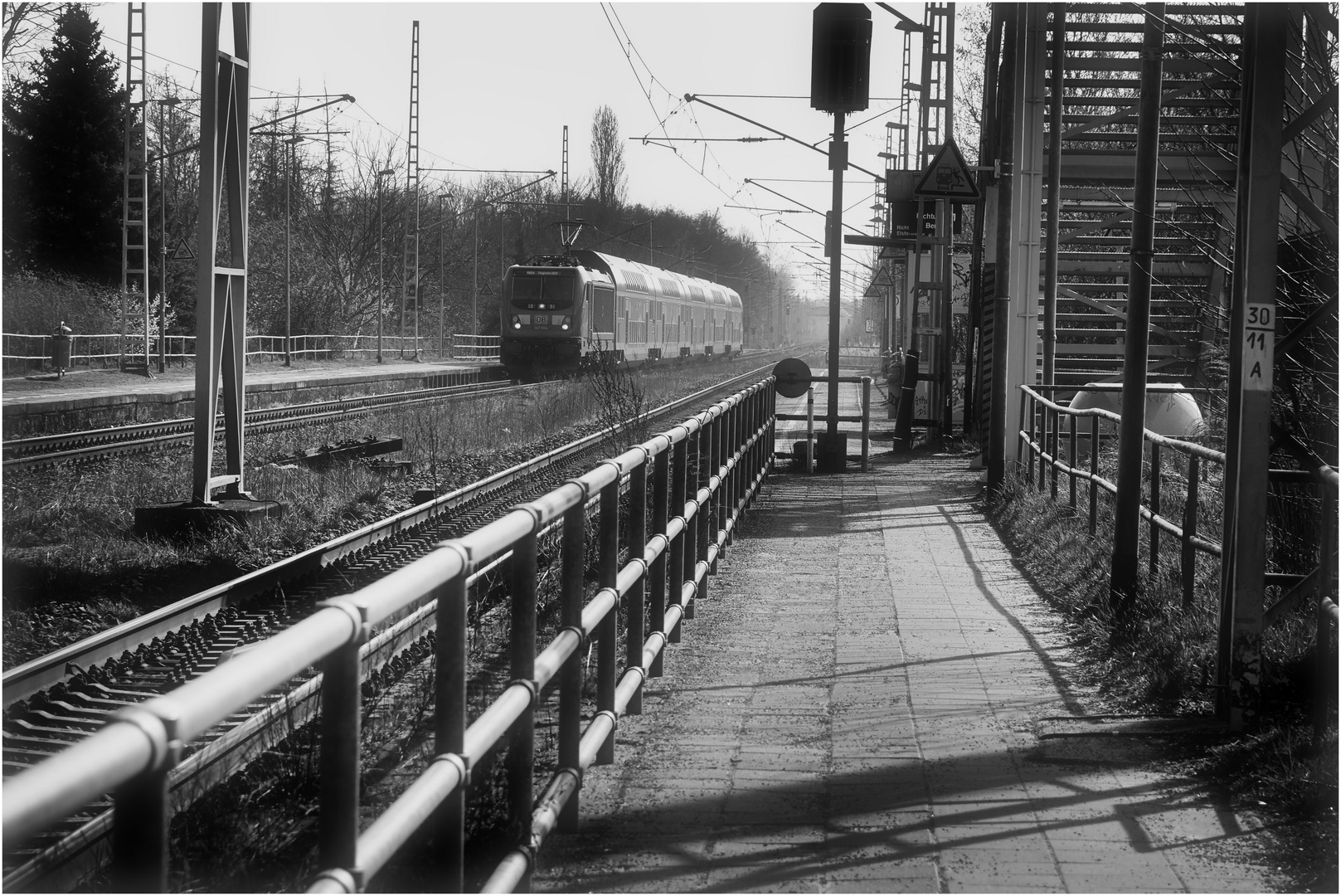 Regionalbahn in Dabendorf