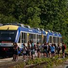 Regionalbahn in Utting a.A.