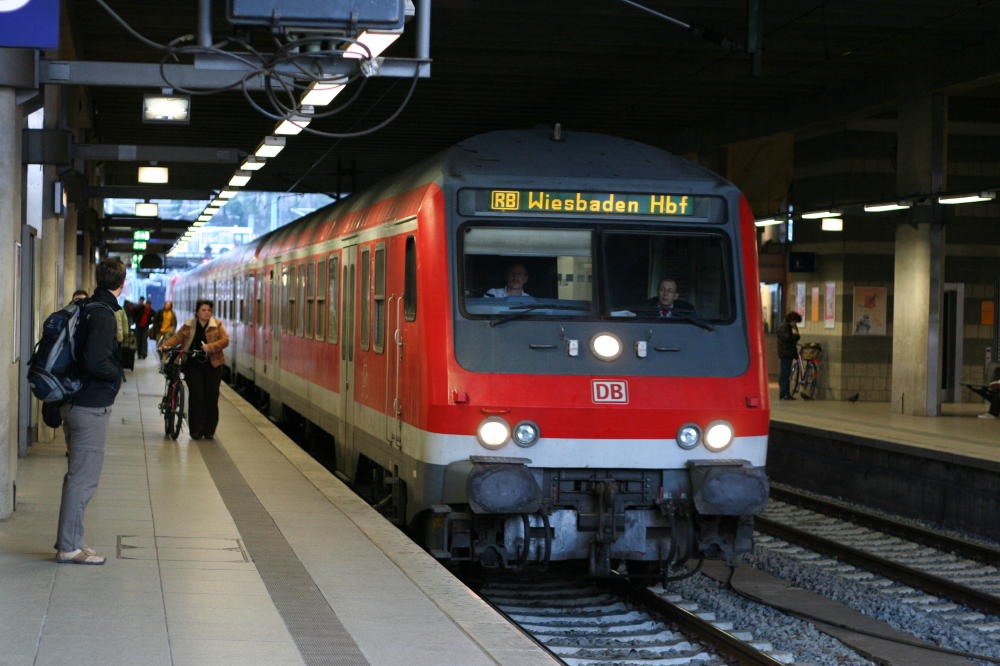 Regionalbahn nach Wiesbaden