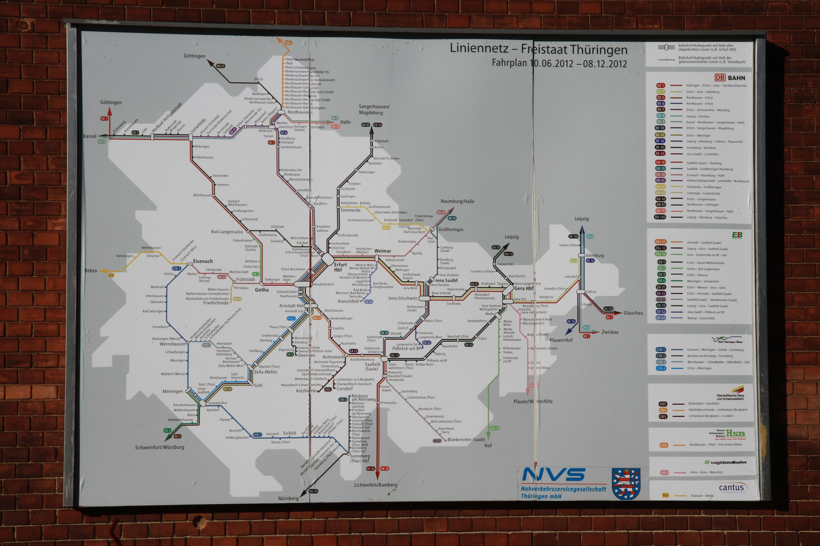 Regionalbahn-Plan