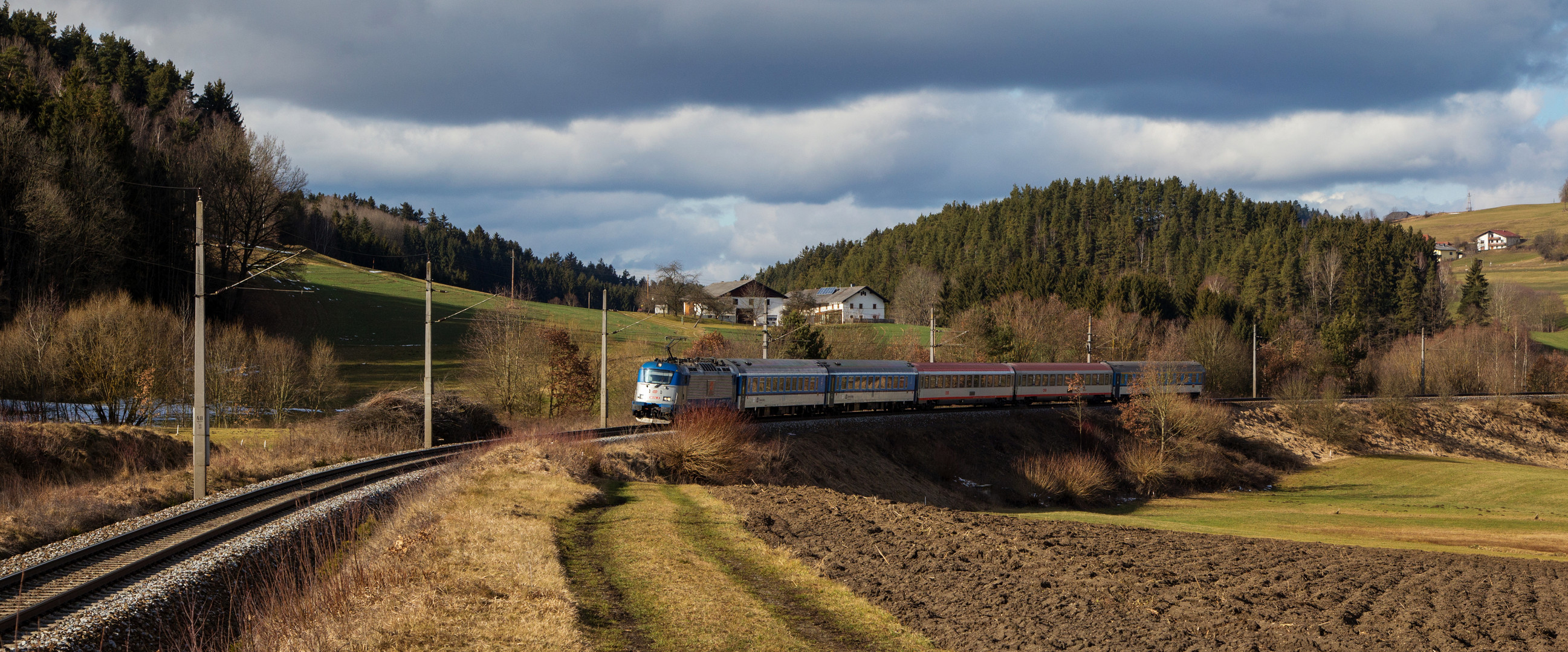 Regionalexpress aus Praha