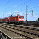 Regionalexpress mit E-Lok 112 130-0