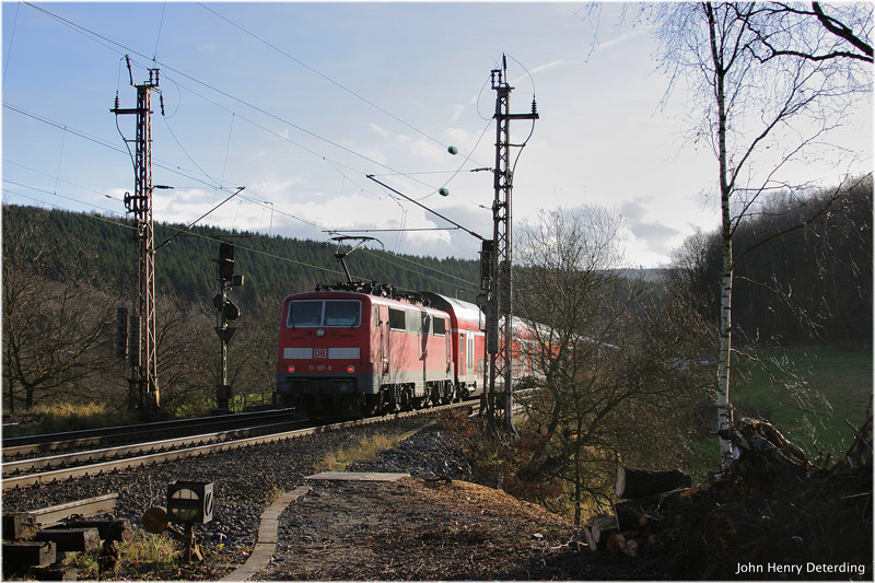 Regionalverkehr in Rudersdorf