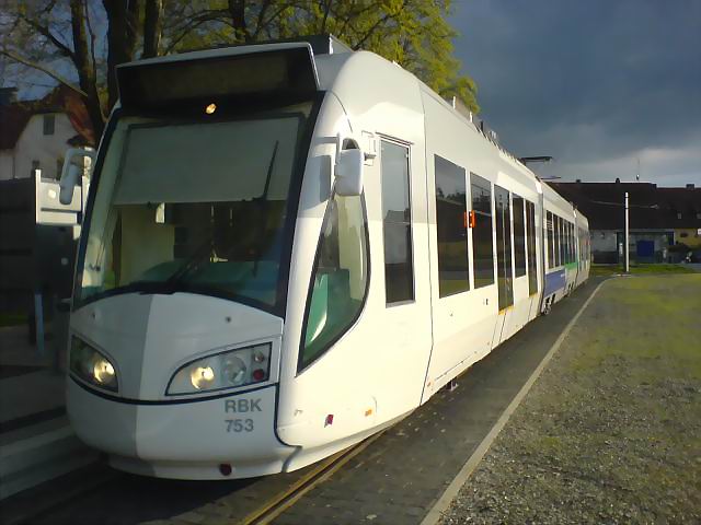 Regiotram am Bürgerhaus