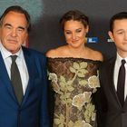 Regisseur Oliver Stone, Shailene Woodley und Joseph Gordon-Levitt