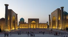 Registan-Platz - Samarkand - Usbekistan - zum Zweiten