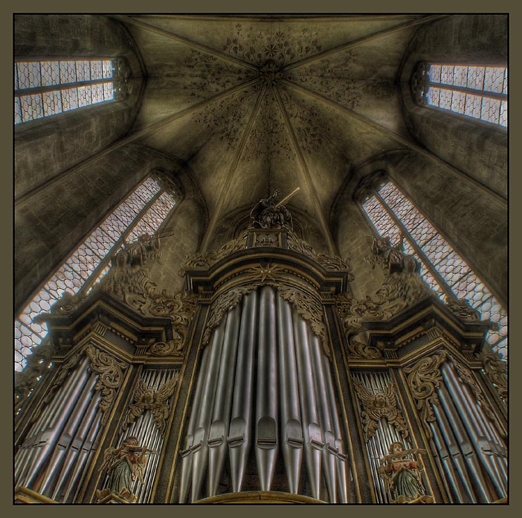 Regiswindiskirche Lauffen a. N. - Orgel in der Apsis