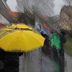 Regnerischer Markttag