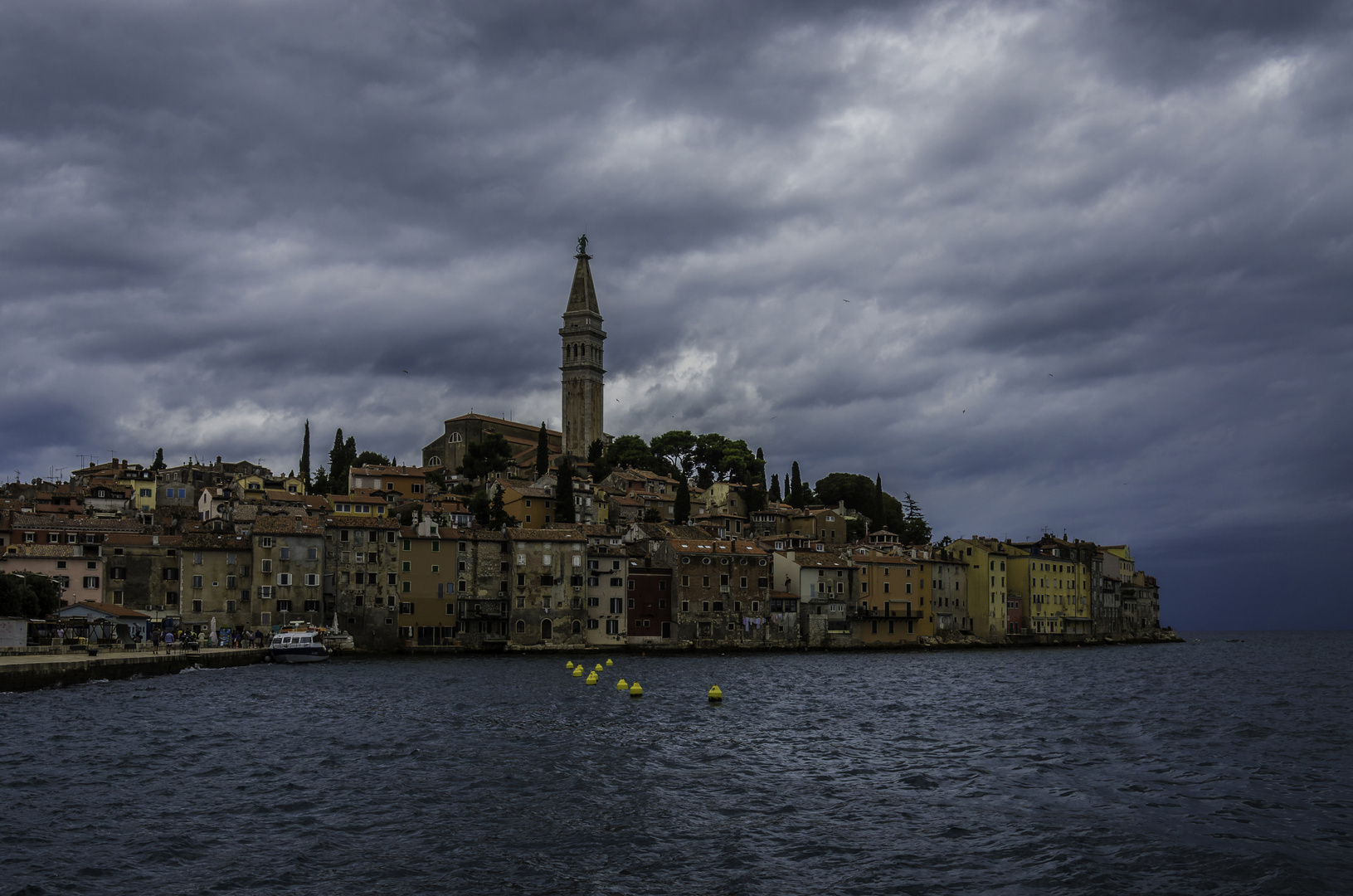 Regnerisches Rovinj