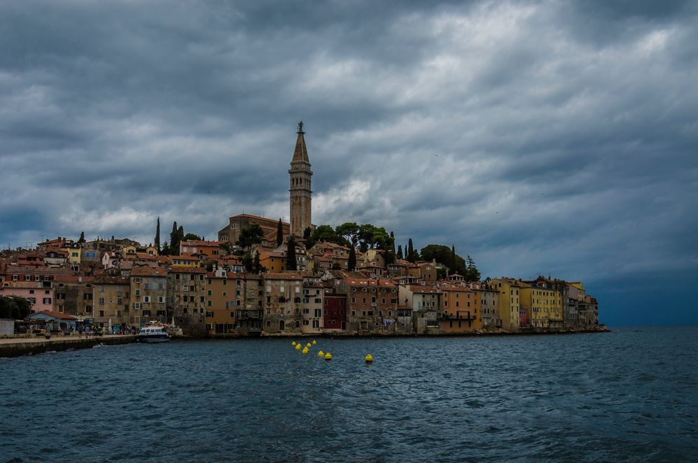 Regnerisches Rovinj