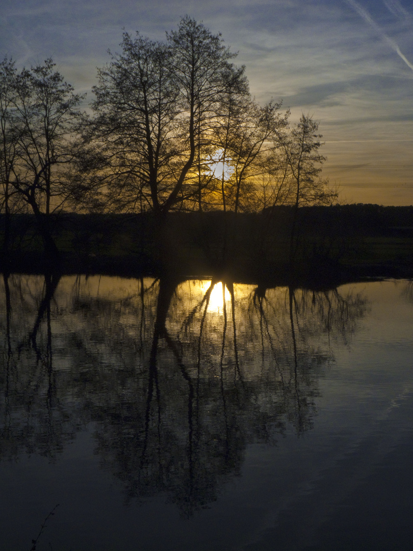 Regnitz at sunset