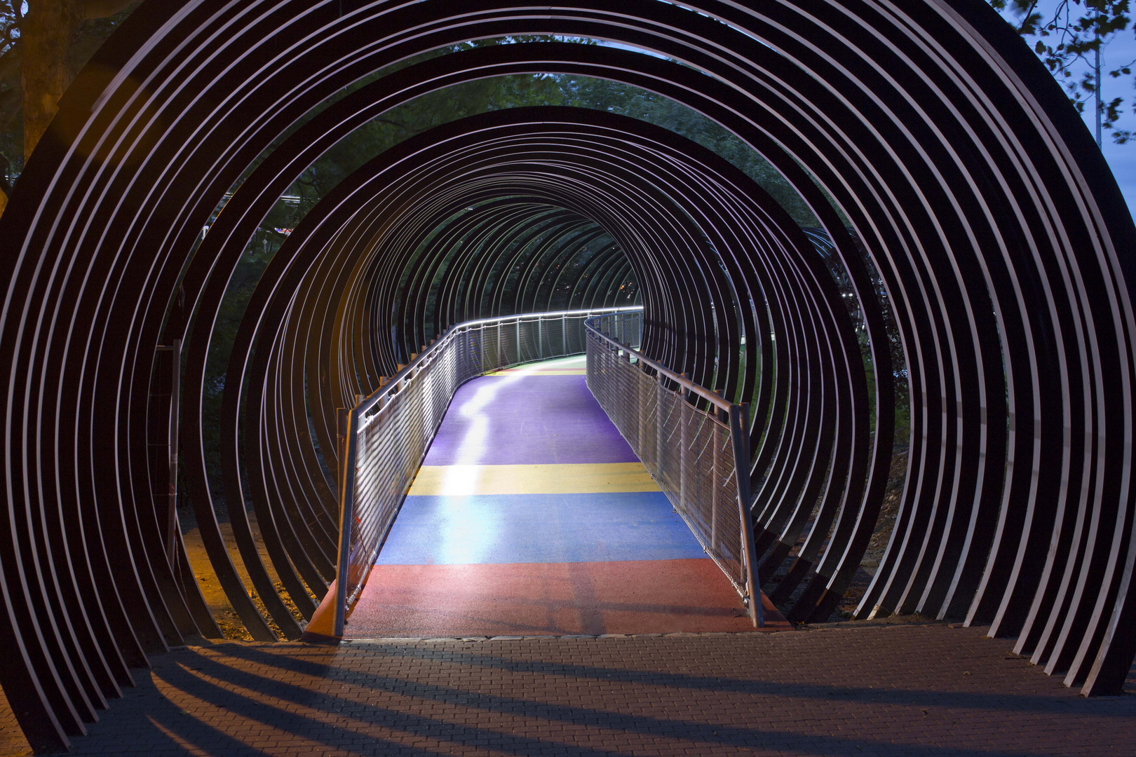 Rehberger Brücke Schloss Oberhausen Ausgang Nord