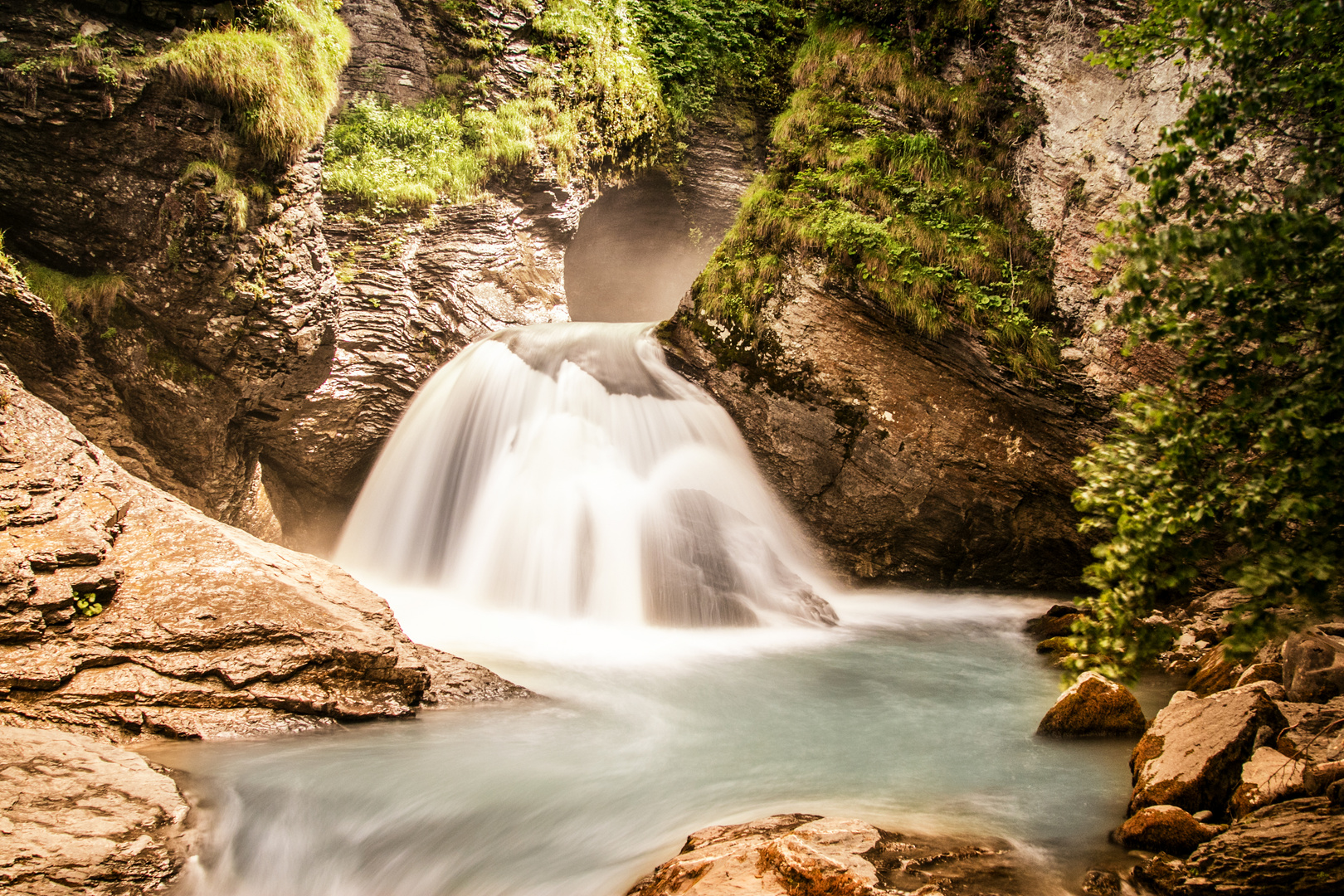 Reichenbach Fall bei Meiringen (CH)