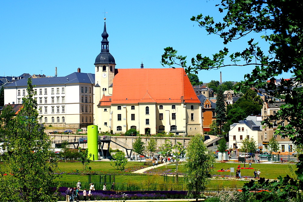 Reichenbach im Vogtland/ Landesgartenschau 2009 Foto & Bild