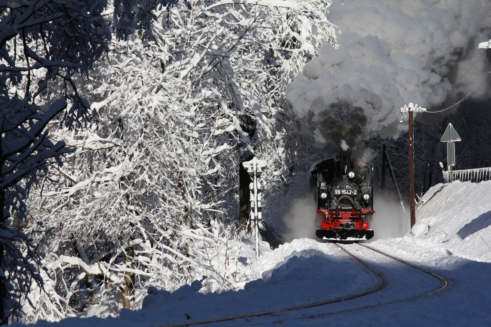 Reichlich Schnee...