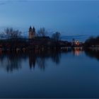 Reichlich Wasser in der Elbe