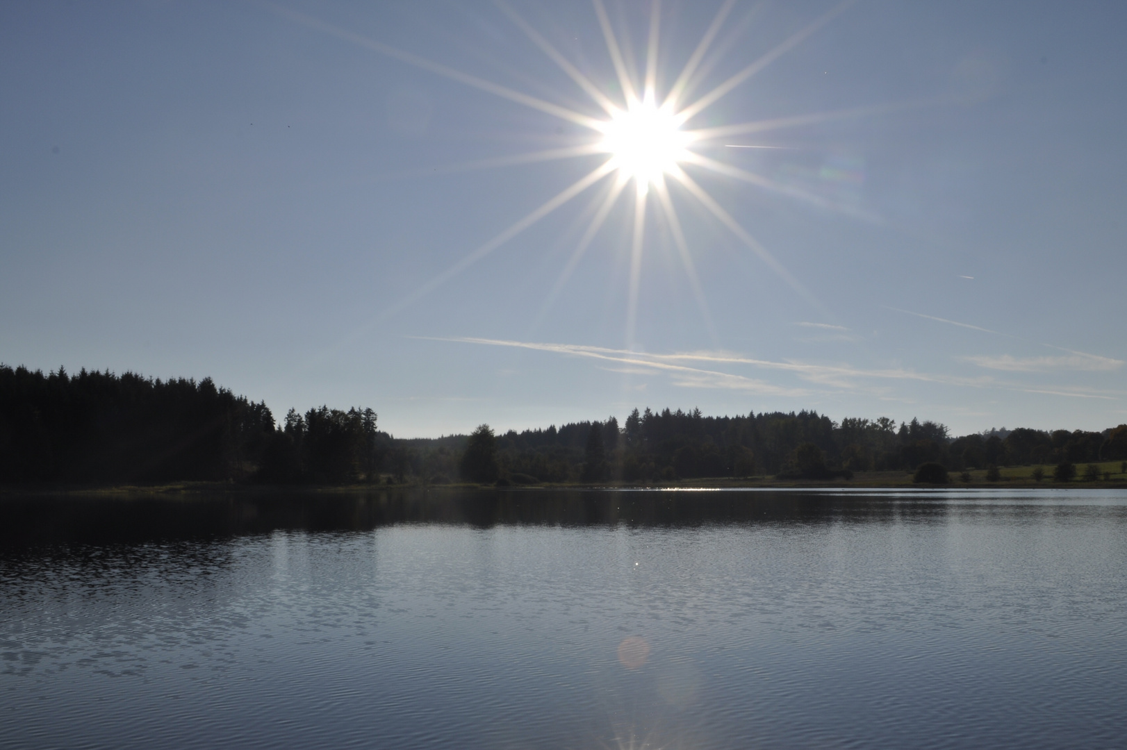 Reichloser Weiher Foto & Bild landschaft, bach, fluss & see, see