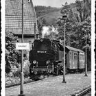 Reichsbahn 99 7244 in Hasserode im vergangenen Jahrtausend (1992)