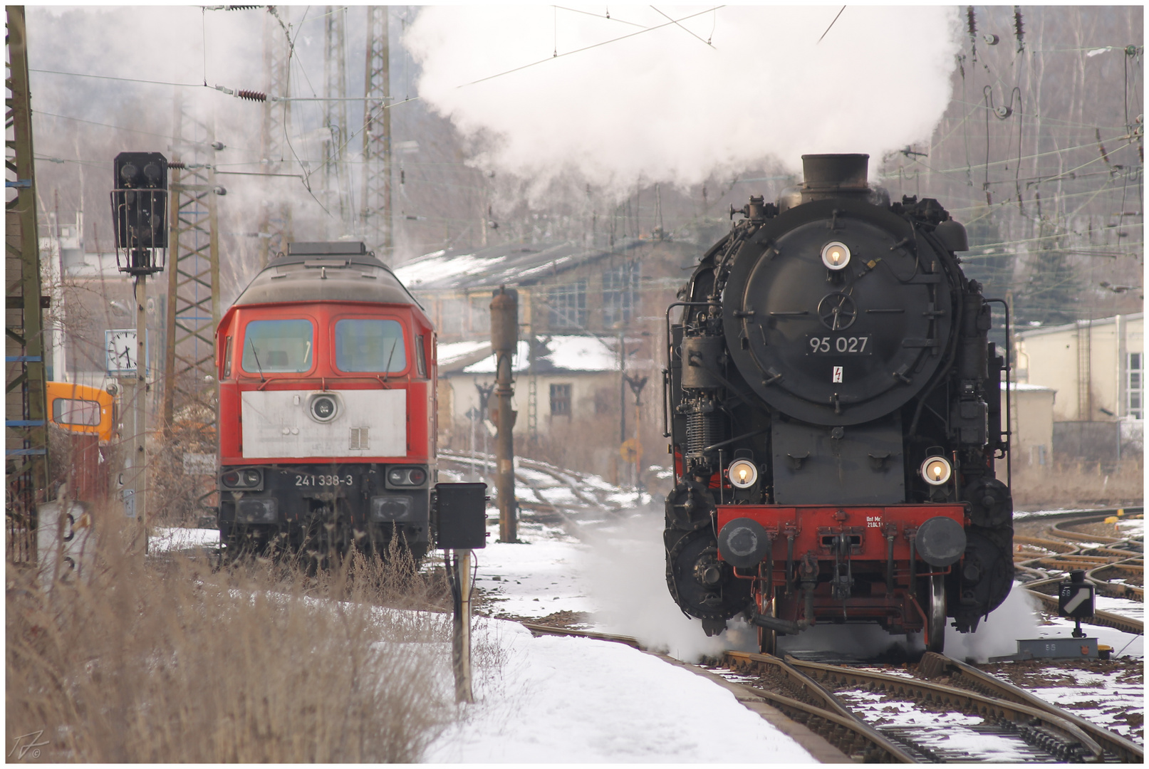 Reichsbahn-Trio...