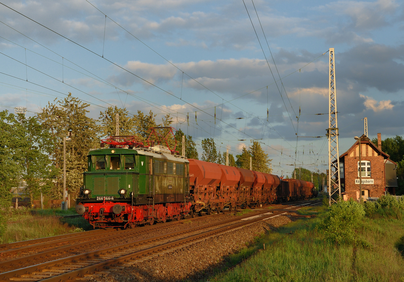 Reichsbahn-Veteran unterwegs