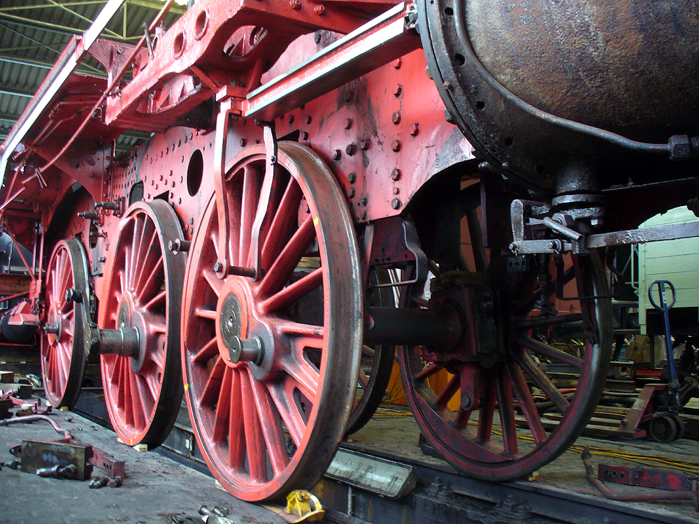 Reichsbahnausbesserungswerk Schluß Foto & Bild historische