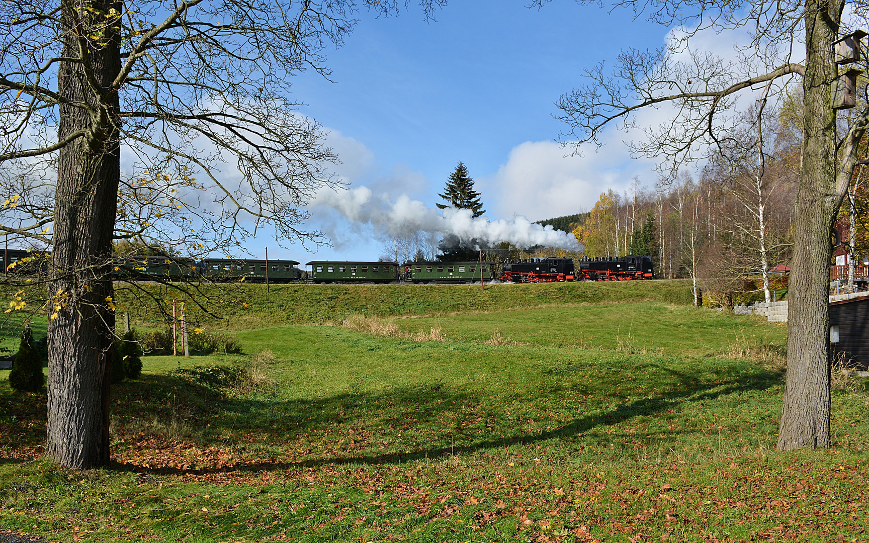 Reichsbahndampf am Fichtelberg