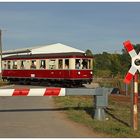 Reichsbahnflair am Bahnübergang