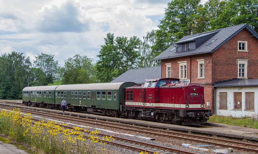 Reichsbahnflair in Brand - Erbisdorf