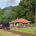 Reichsbahnzug verlässt Kurort Jonsdorf HSt.