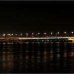 Reichsbrücke bei Nacht