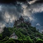 ......Reichsburg cochem kurz vor dem Gewitter....